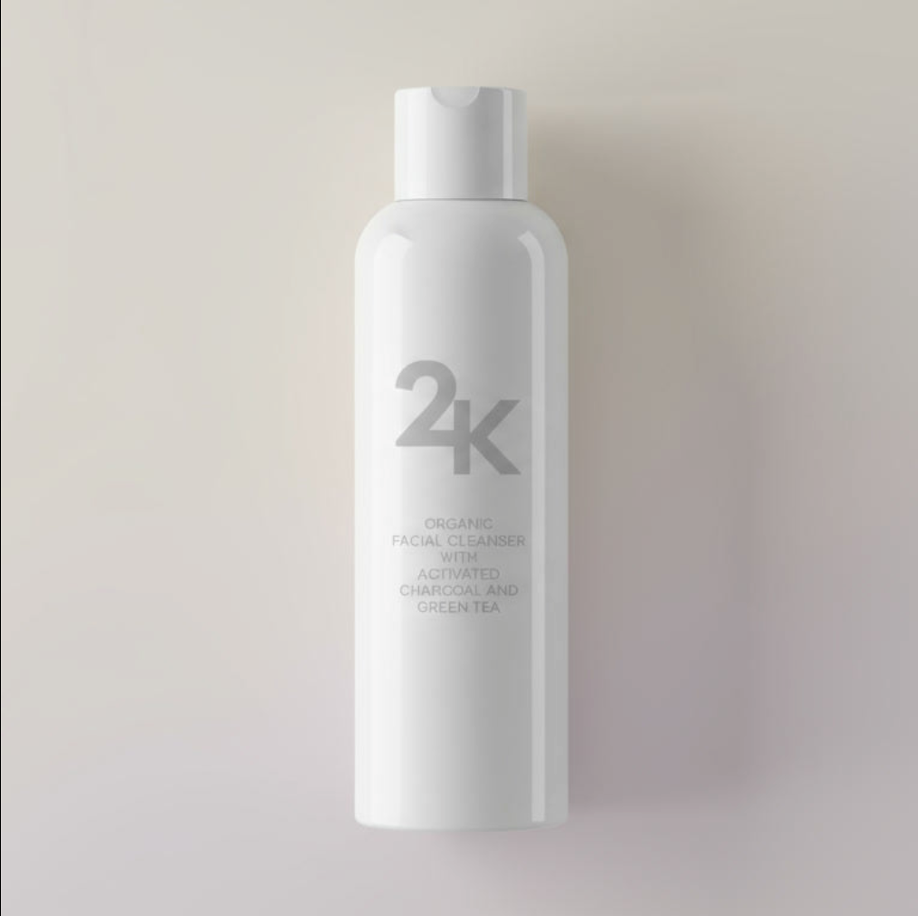 24k Skincare - CHARCOAL & GREEN TEA FACIAL CLEANSER