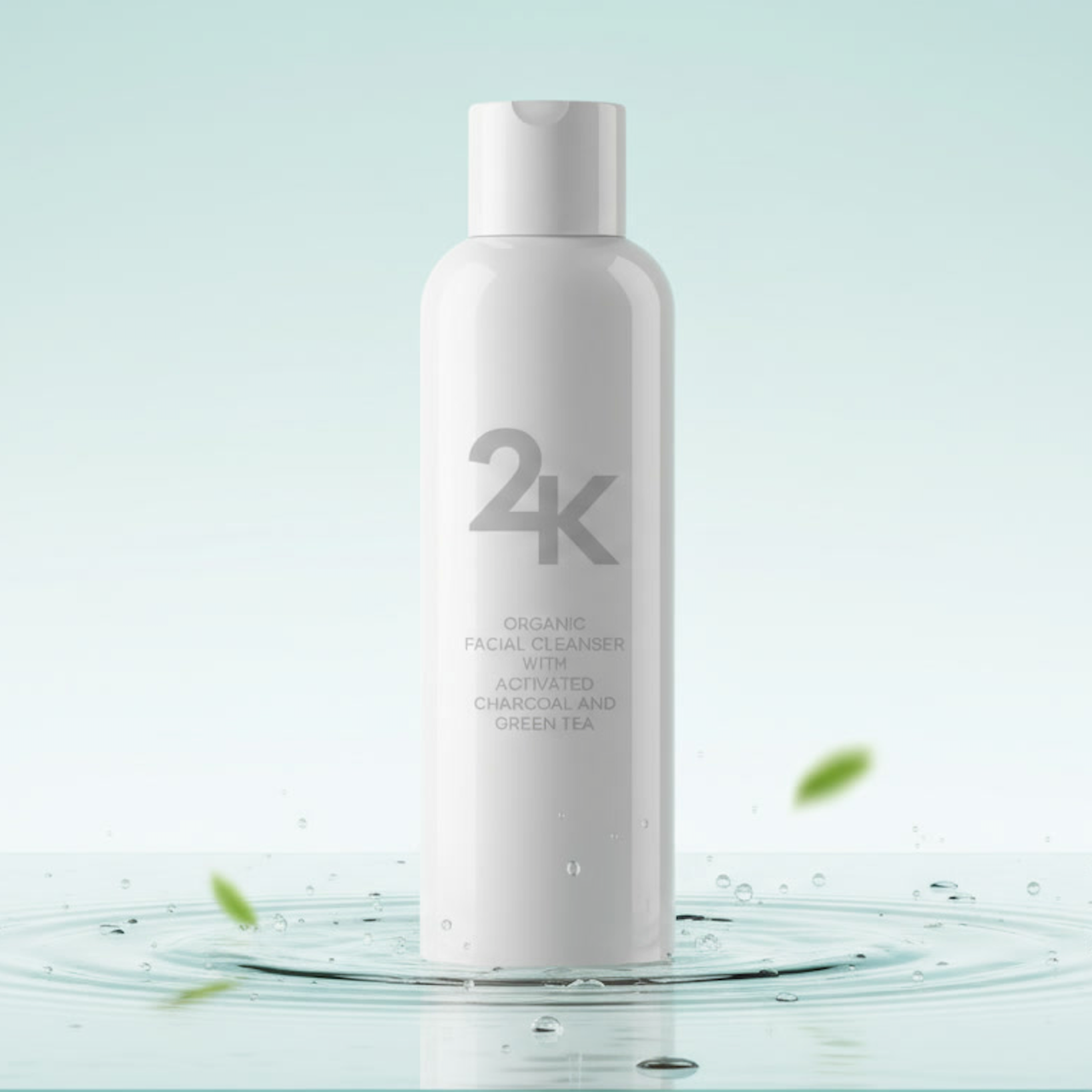 24k Skincare - CHARCOAL & GREEN TEA FACIAL CLEANSER